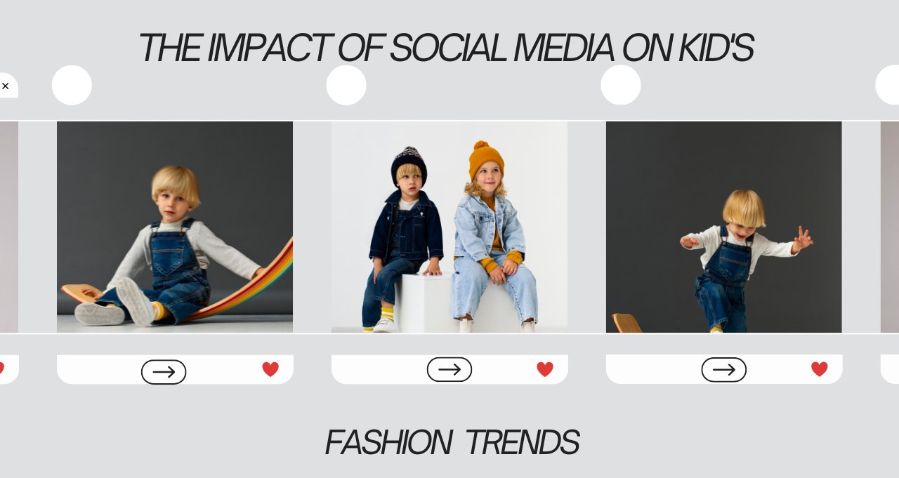 The Impact of Social Media on Kid's Fashion Trends